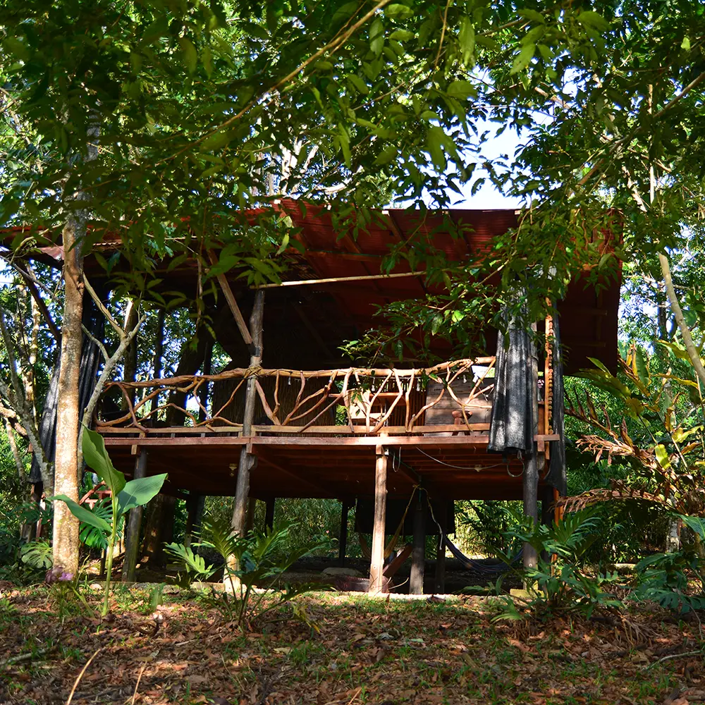 Arquitectura indígena Kofán